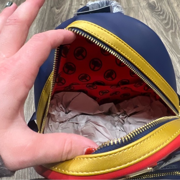 NWT! Loungefly Disney Marvel Thor Love and Thunder Cosplay Mini Backpack - Picture 8 of 8